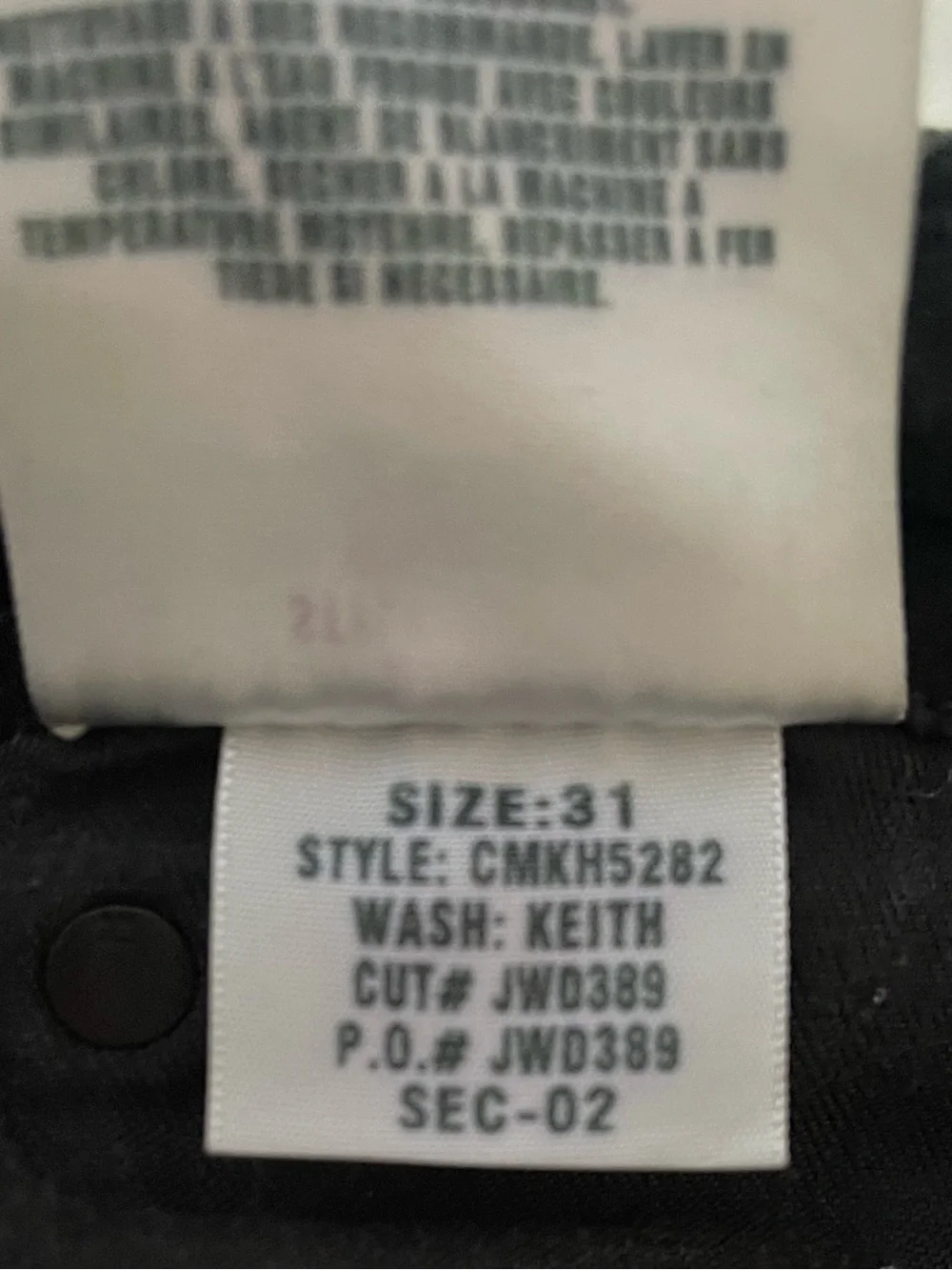 Joes Jeans Black Denim Keith Wash Boot Cut Size 31 Faded Cowgirl Y2K Vibes